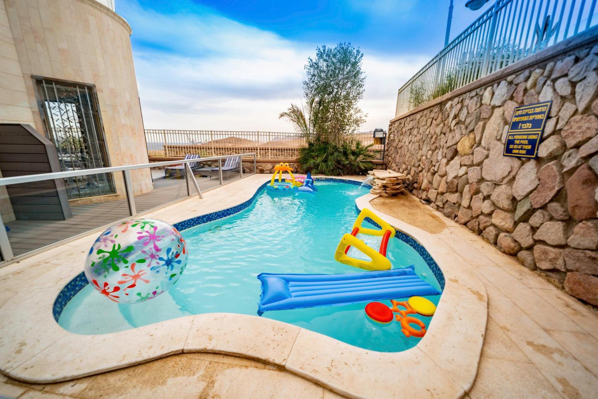エイラートYalarent Oasis Garden With Private Poolアパートメント エクステリア 写真